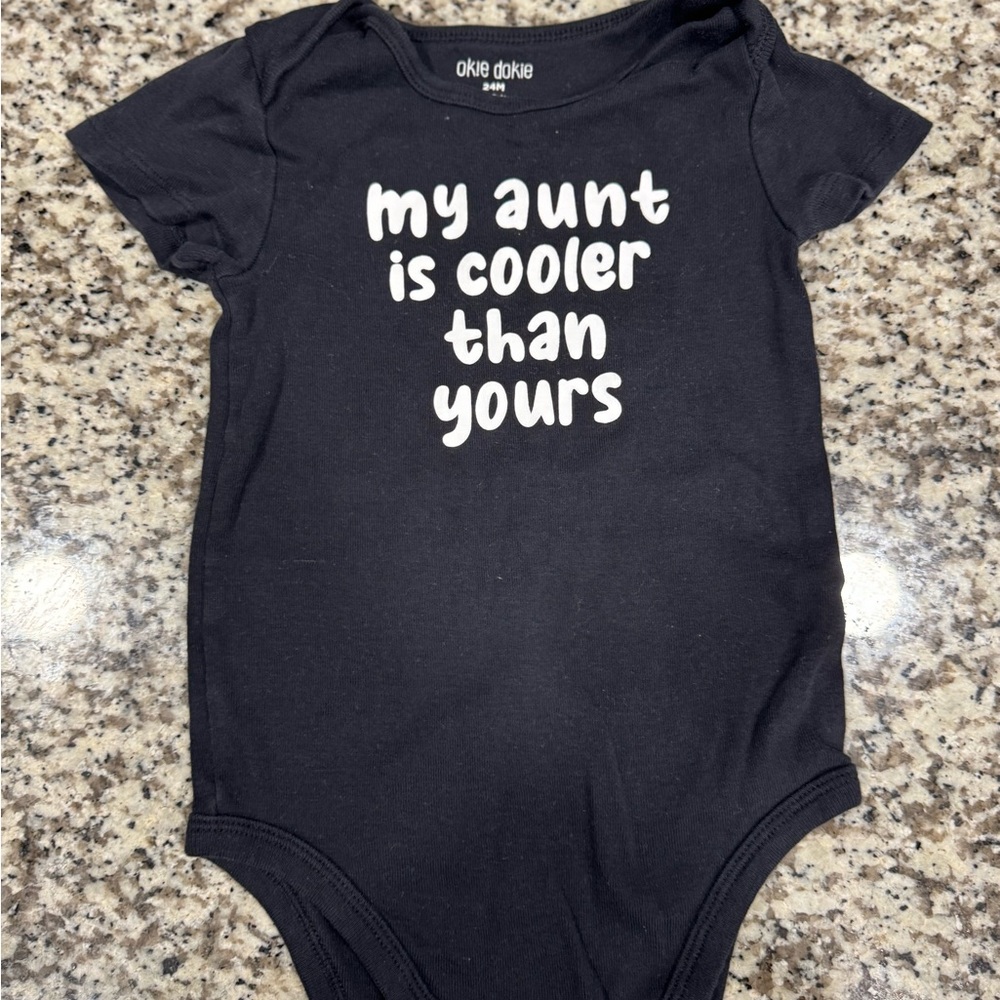 Okie Dokie Black Bodysuit